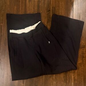 JoyLab Black Pants with White Trim